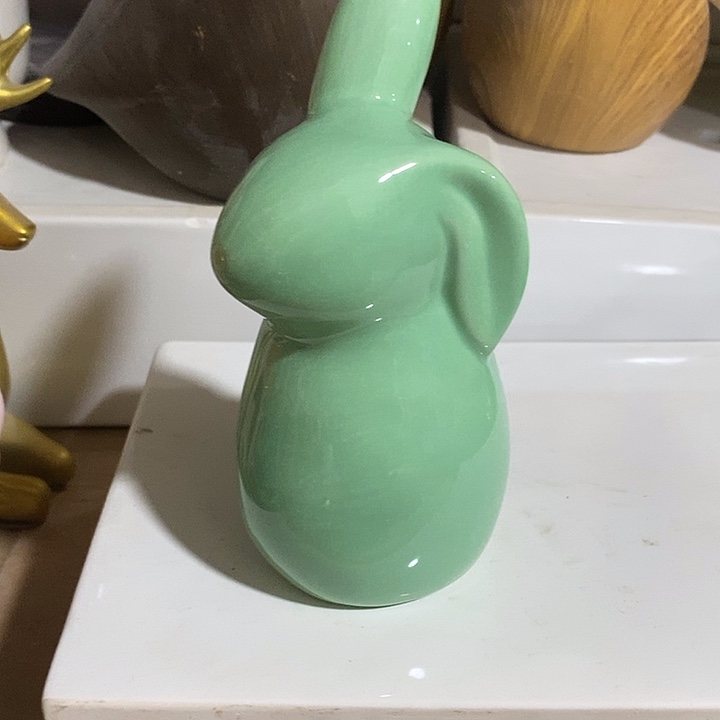 摆件陶陶瓷花盆有孔 瑕疵介意勿拍 