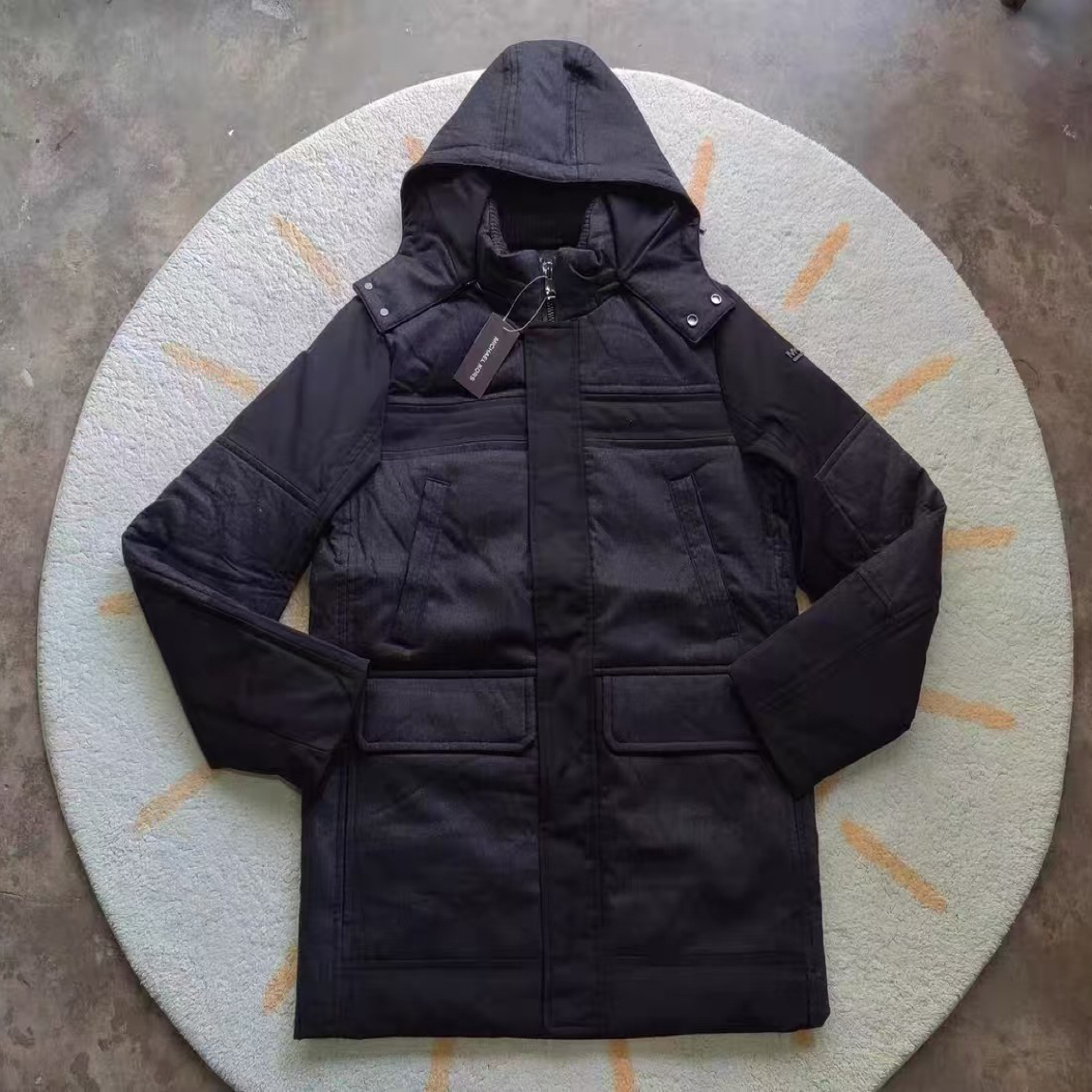 外贸 M@K男士超防寒羽绒服派克服