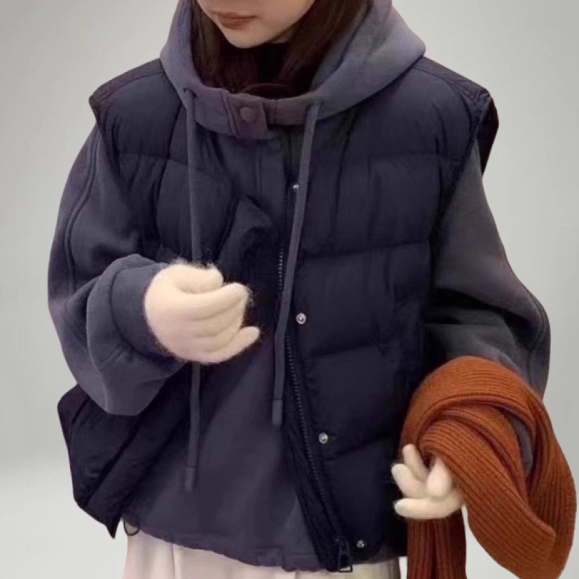 3903高品质卫衣马甲两件套SP