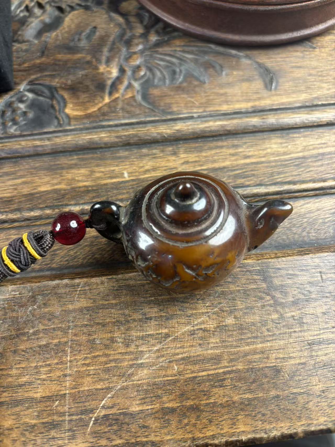 蜜蜡老蜡把把壶一个{小七甄选}