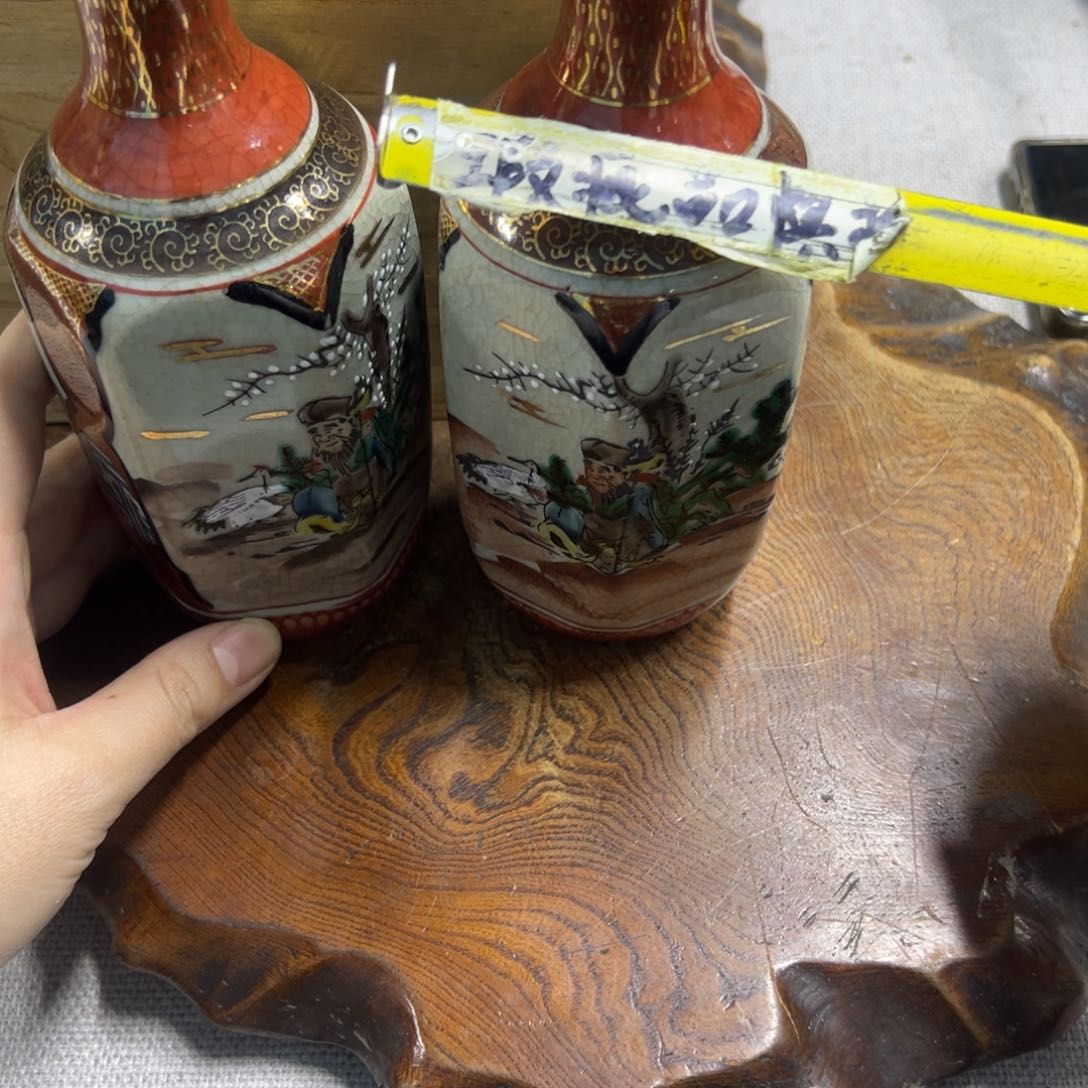 有点沁色陶瓷的感觉