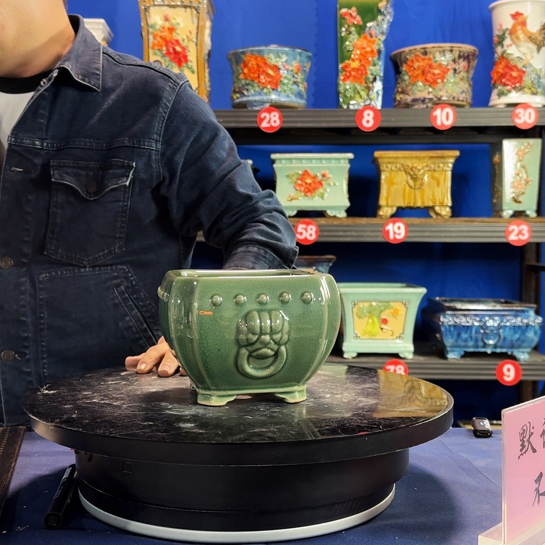 586玉绿大瑕疵随机介意勿拍不退换外口14内深9