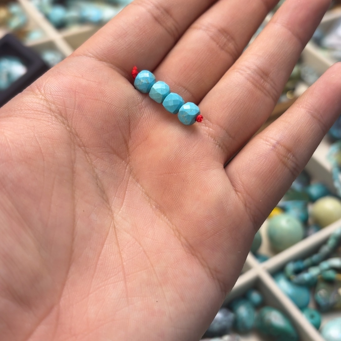 南红玛瑙未镶嵌绿松石