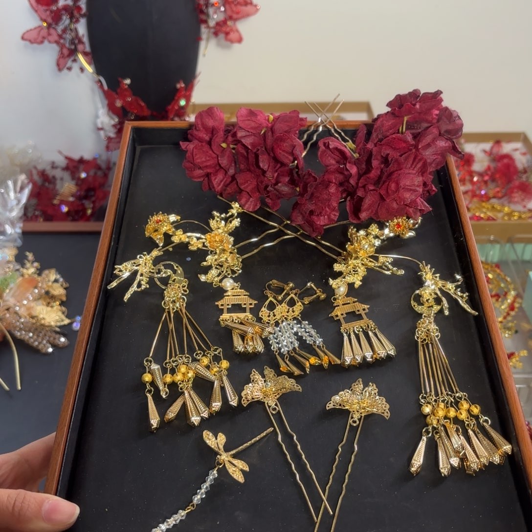 混合材质微瑕样品古装