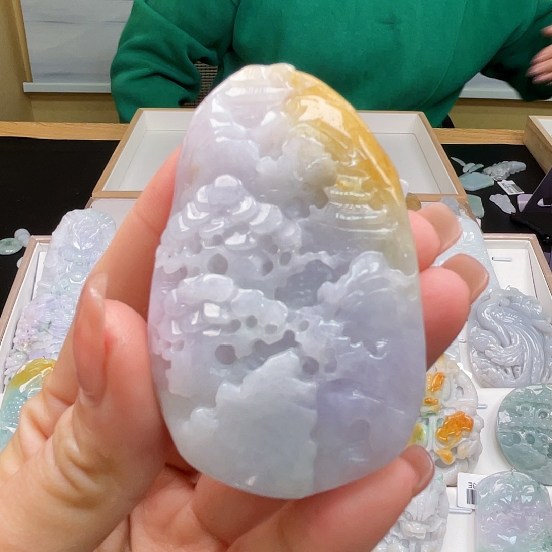 翡翠吊坠(不含链)未镶嵌