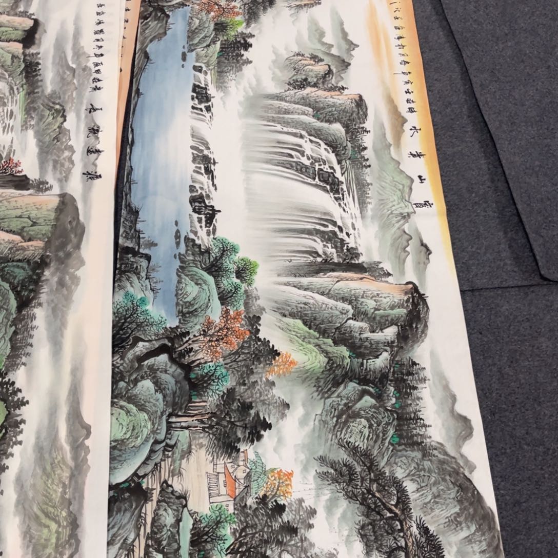 国画处理作品看好再拍哦