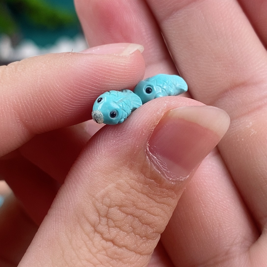 绿松石珠宝奇石未镶嵌