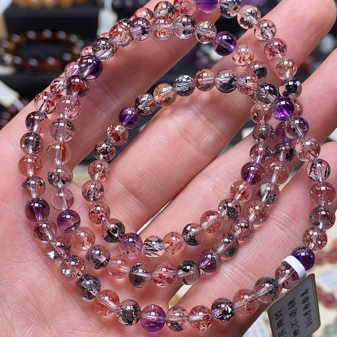 水晶手串未镶嵌手串5.6