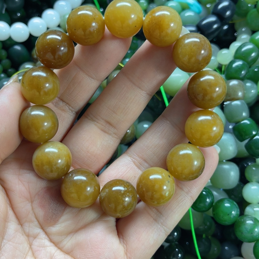 和田玉手链未镶嵌