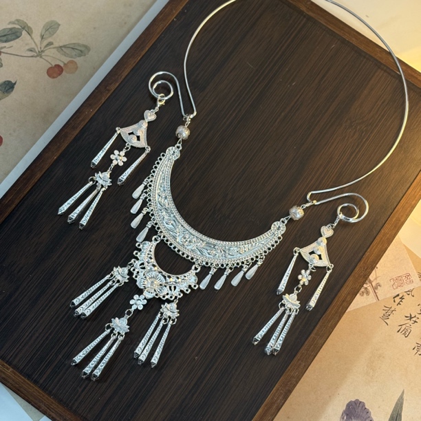 【九黎·苗铃 项圈】古风汉服配饰