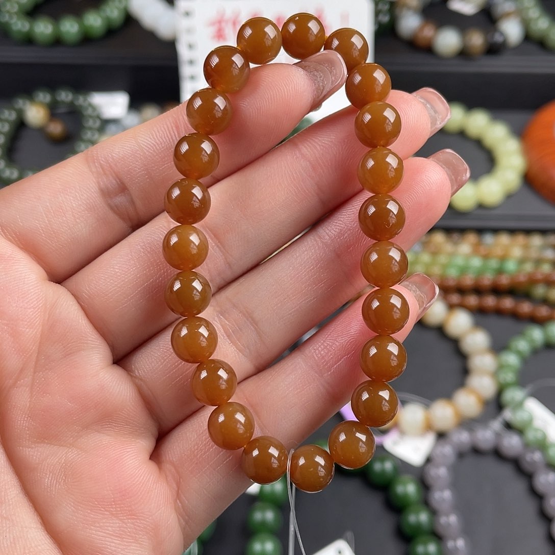 和田玉手链未镶嵌