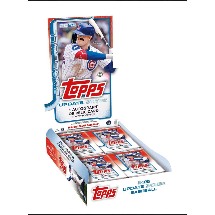 【拆盒】2025 Topps UPDATE SERIES Hobby 棒球球星卡 盲盒代拆