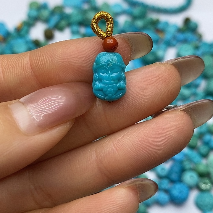 绿松石未镶嵌珠宝奇石