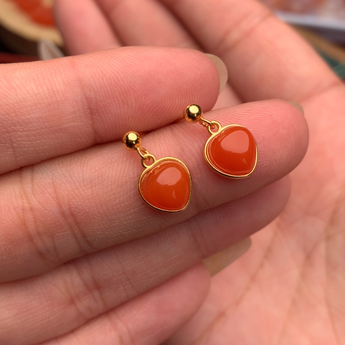 【闪购商品】南红玛瑙珠宝奇石银S925镶嵌