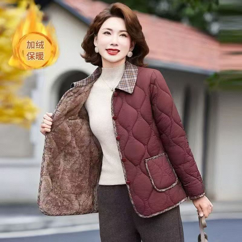 【源佳佳服饰】【翻领棉服】2025秋冬百搭高品质时尚精品棉服