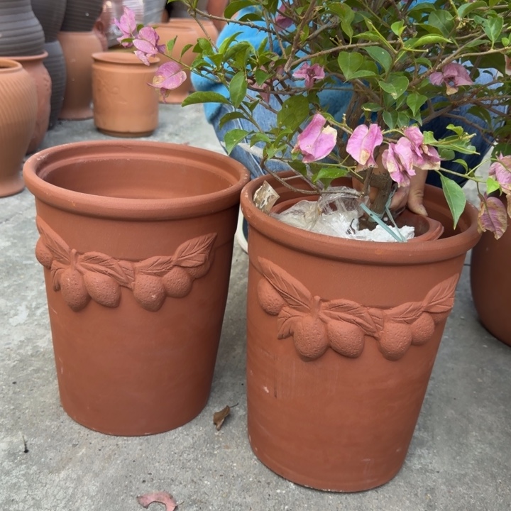 花盆紫砂口25高31宜兴紫砂 