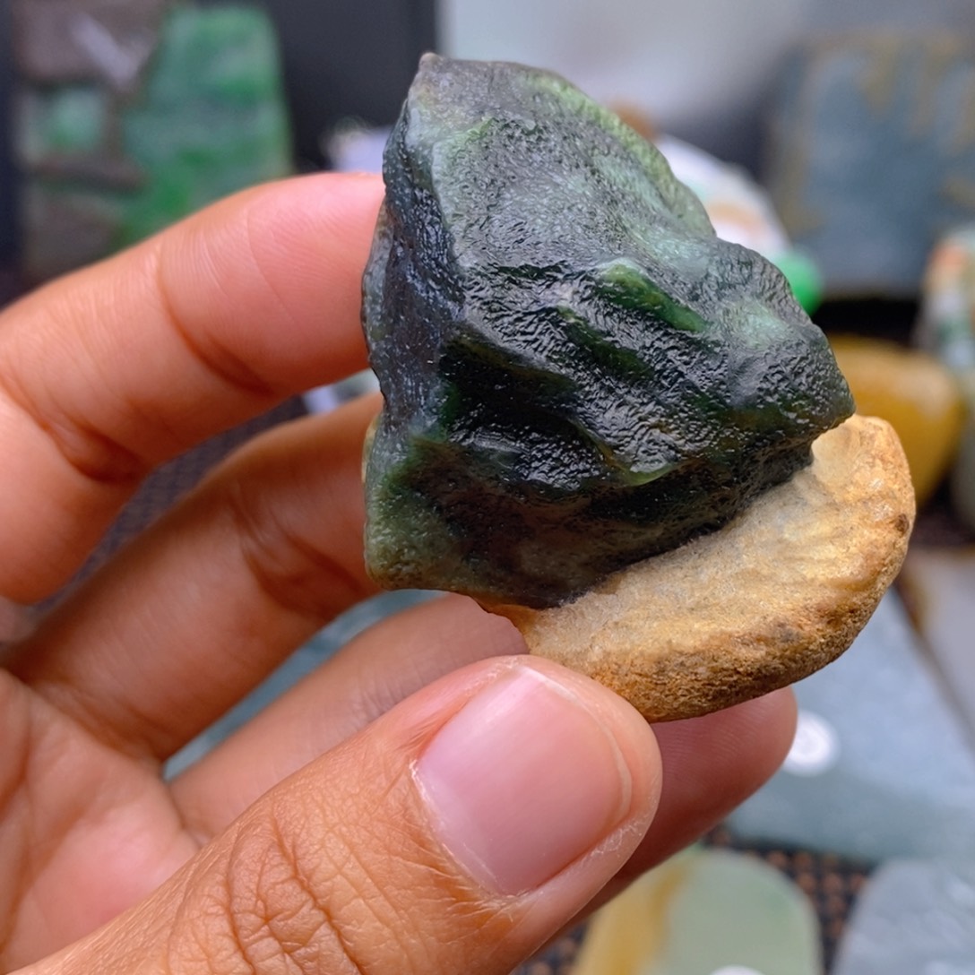 翡翠颈饰未镶嵌一*翡翠