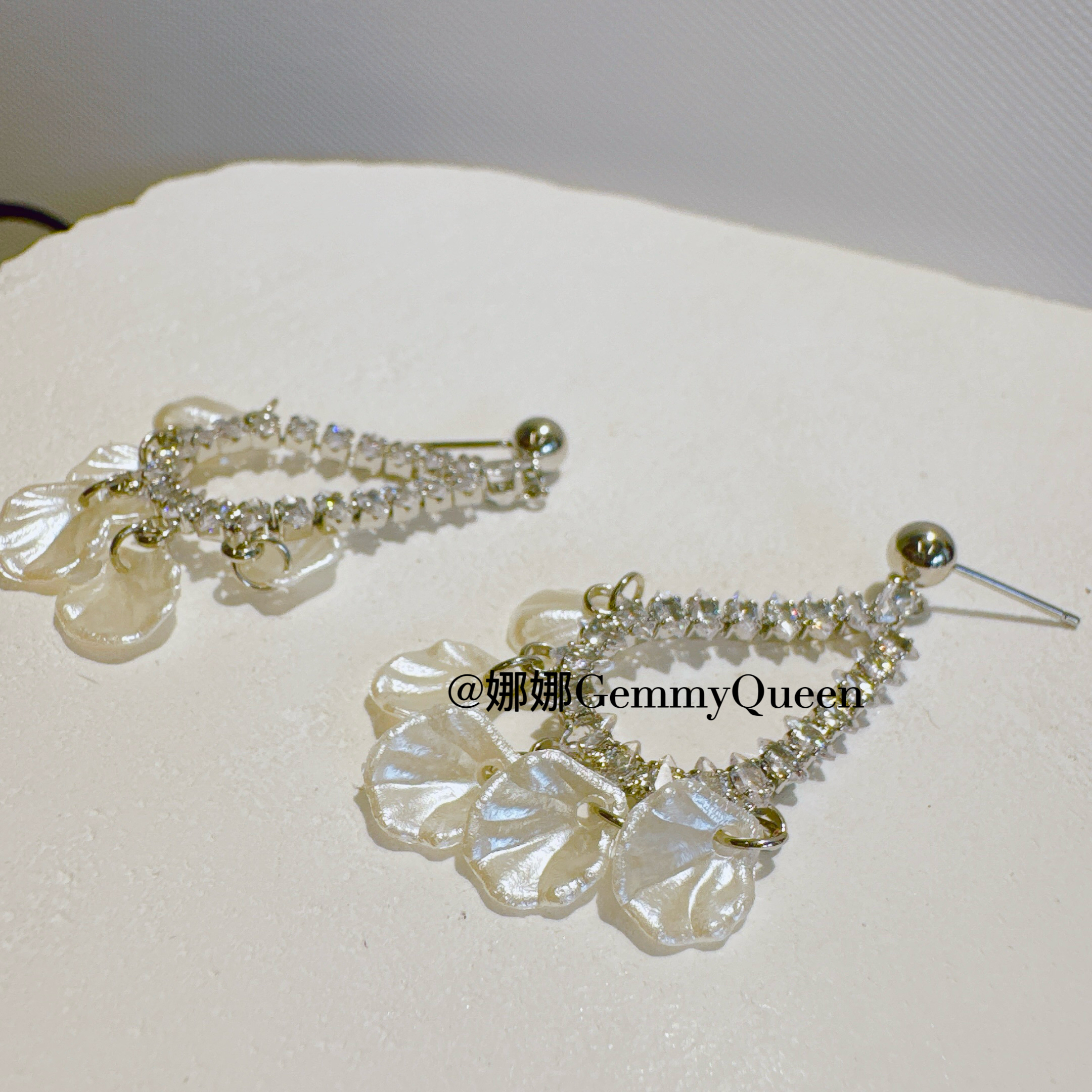 铜合金贝壳耳饰 娜娜GemmyQueen耳环GQ04013