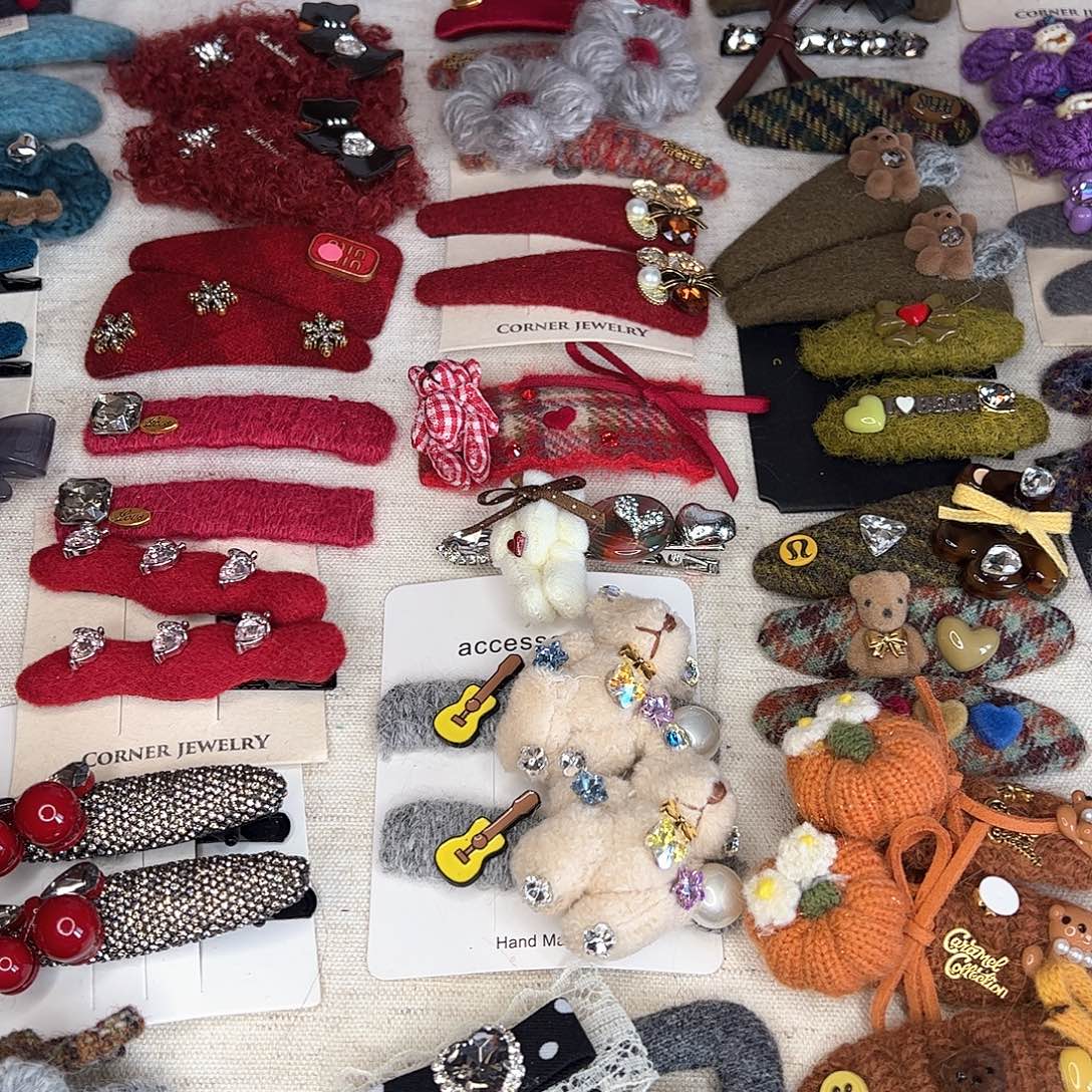 皮质铁合金掰掰夹