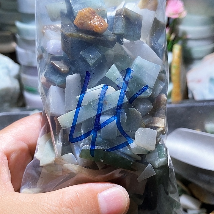 翡翠散珠鱼缸料45