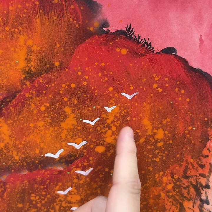 国画我是一只小小鸟地域鬼的人生