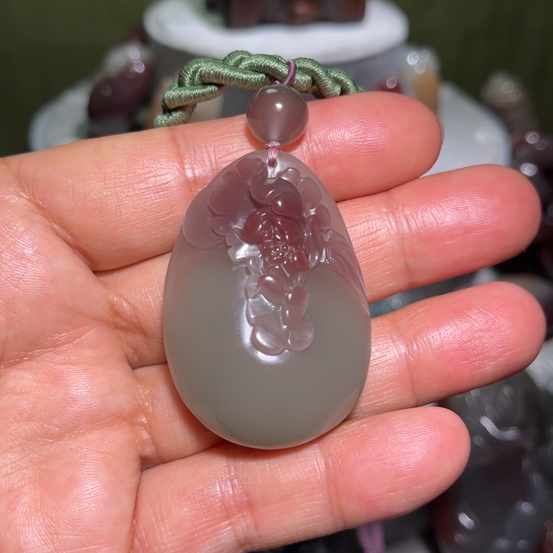 古***神未镶嵌颈饰玛瑙/玉髓