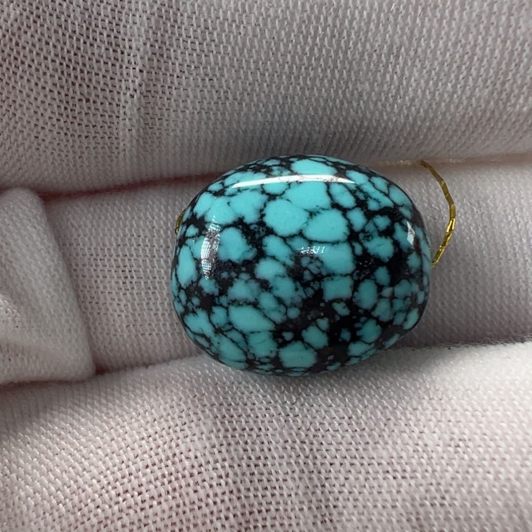 未镶嵌绿松石随形14.5mm