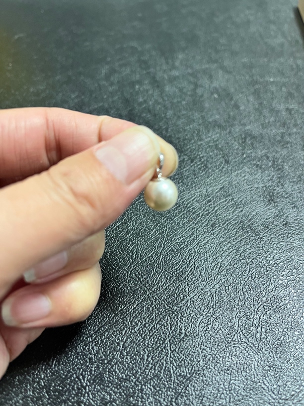 吊坠925银仿珍珠 925银贝珠吊坠不含项链