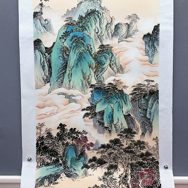 国画书法作品多次参加