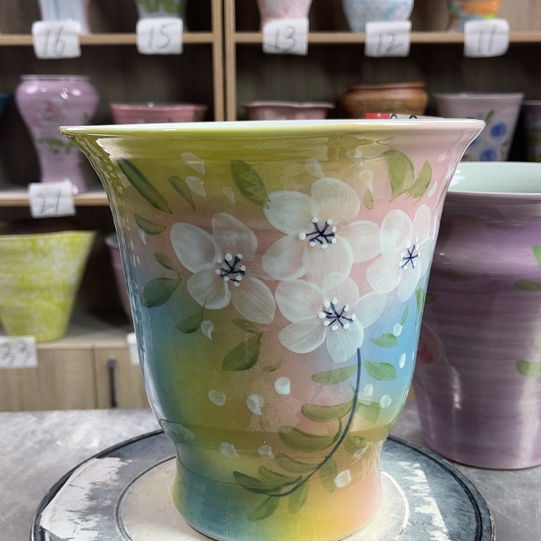 景德镇陶瓷花盆花盆