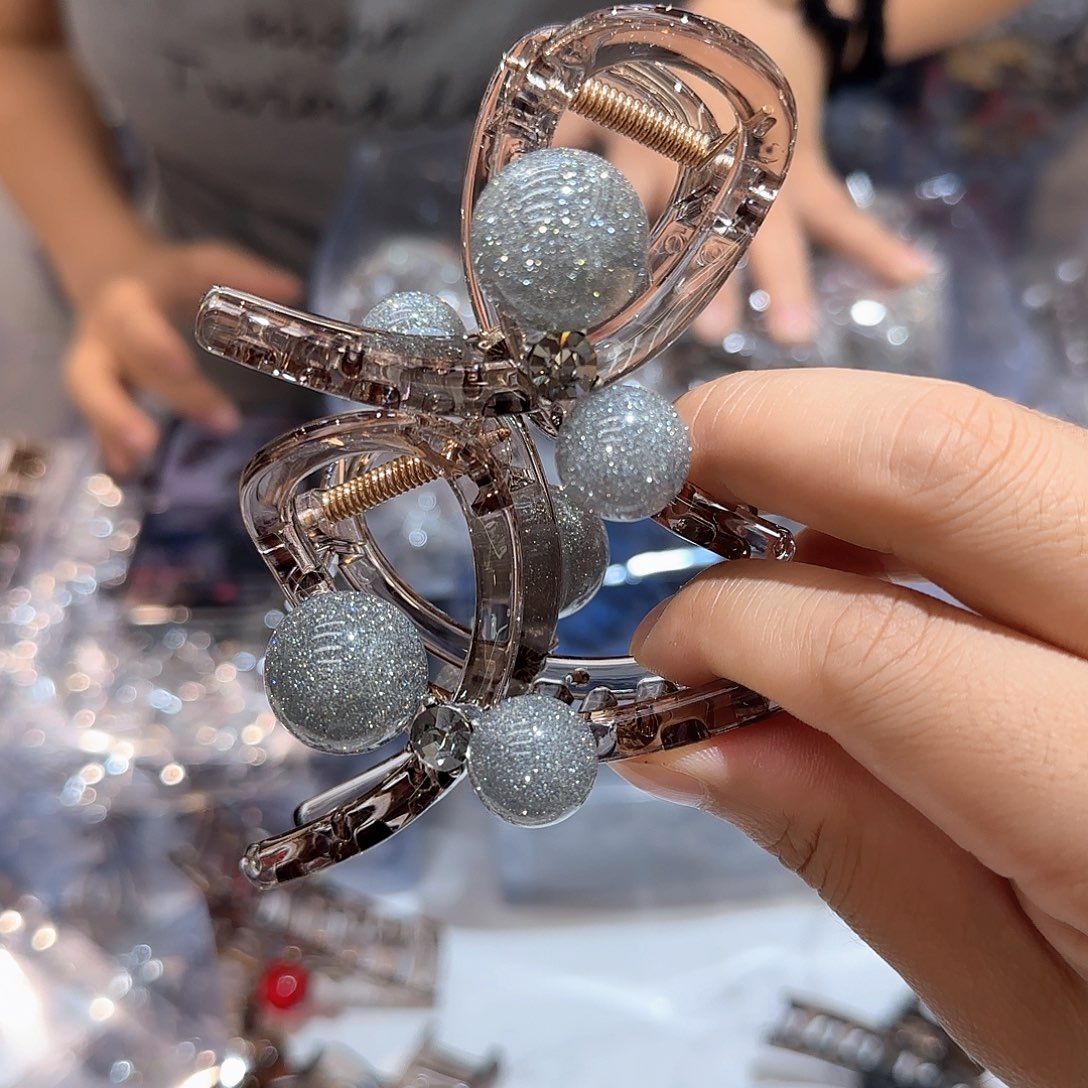 无非金属2个8公分星空灰色抓夹