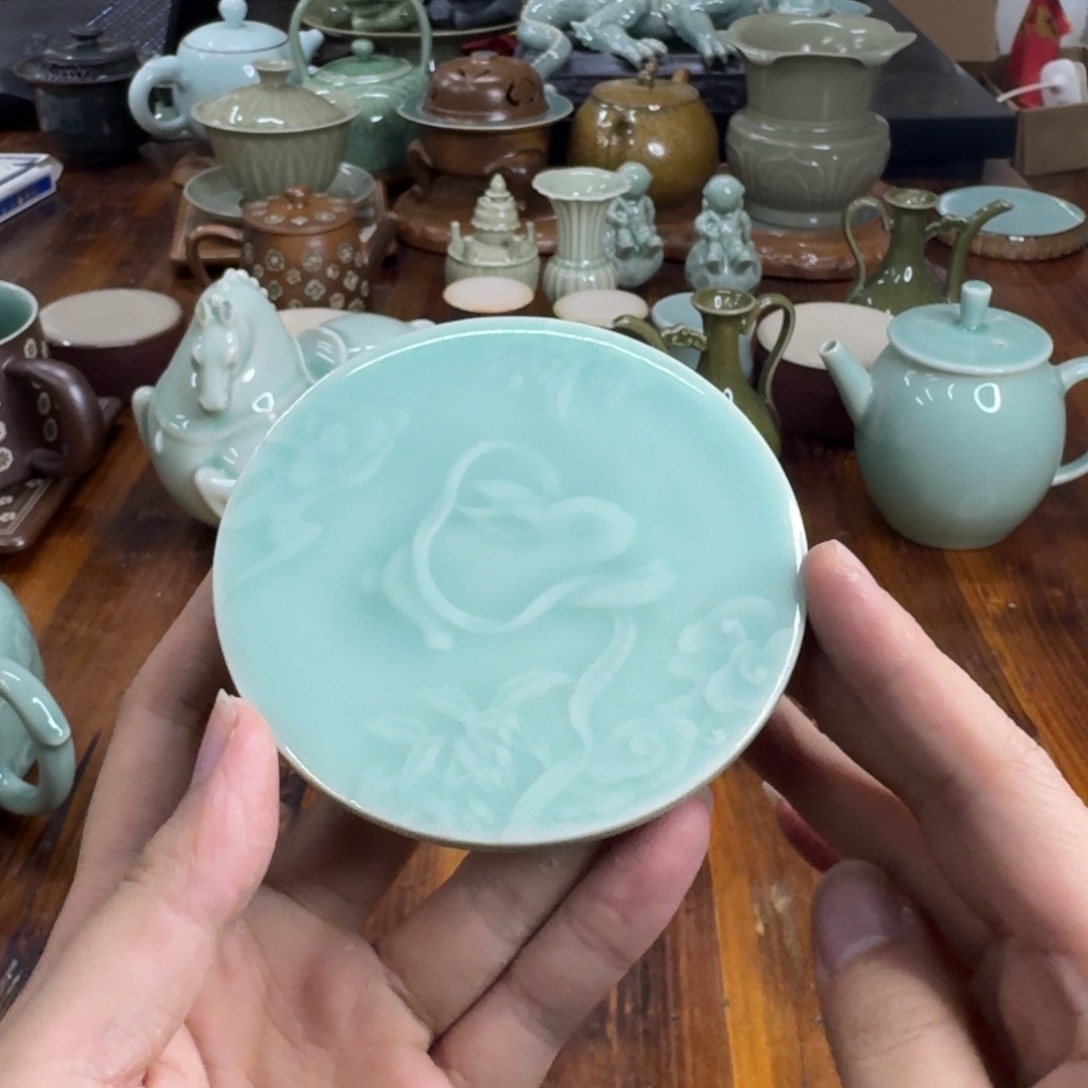 小仲青瓷茶器微瑕7049