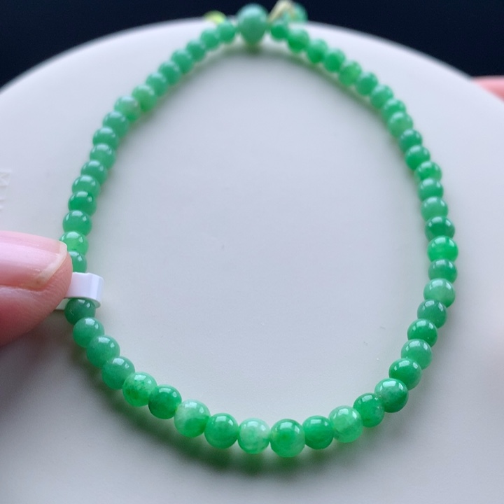 未镶嵌手链翡翠卡3.5