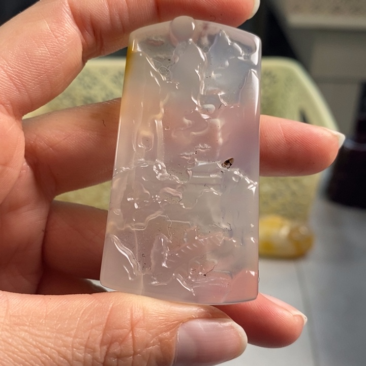 玛瑙/玉髓吊坠(不含链)未镶嵌