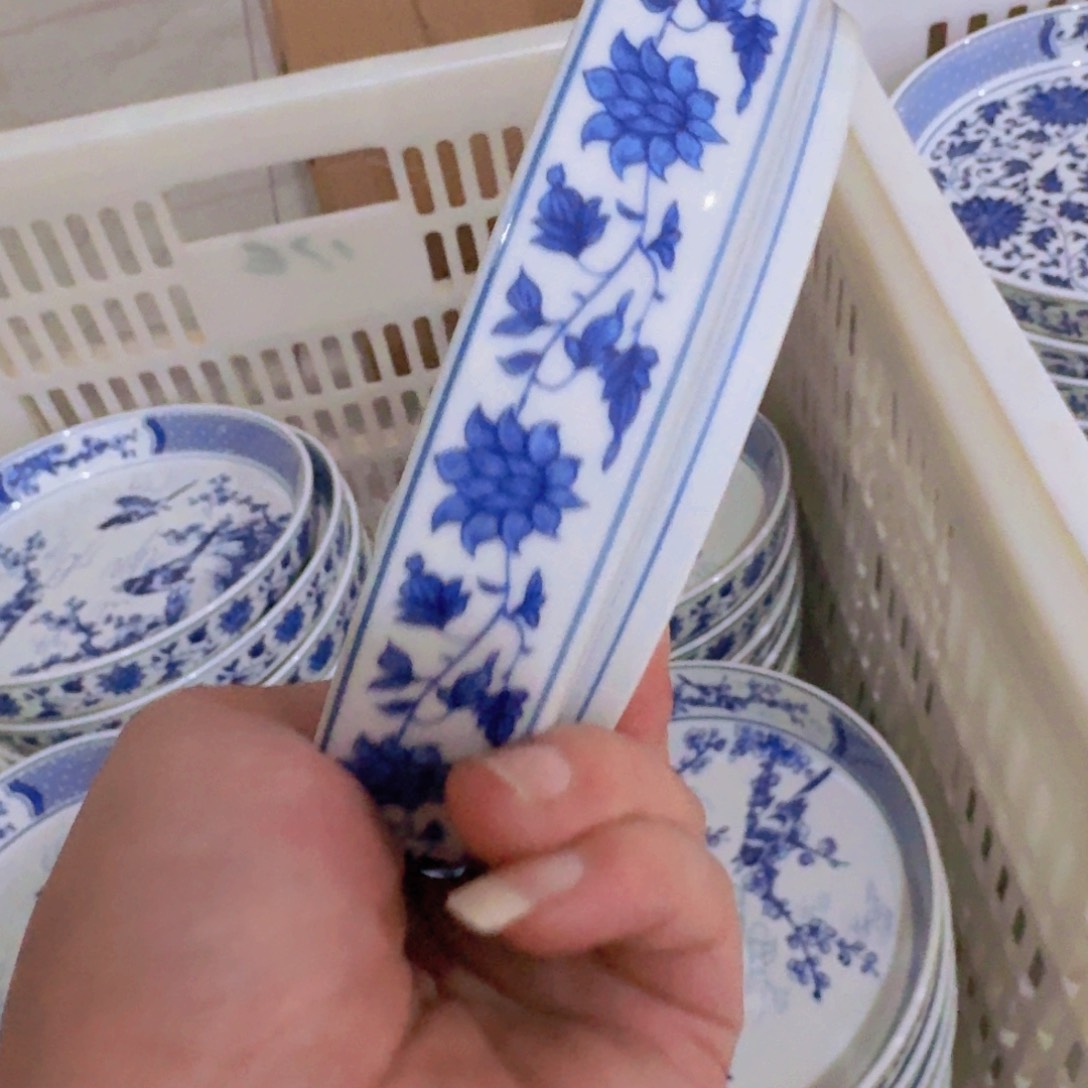 瓷片喜上梅梢大壶乘景德镇