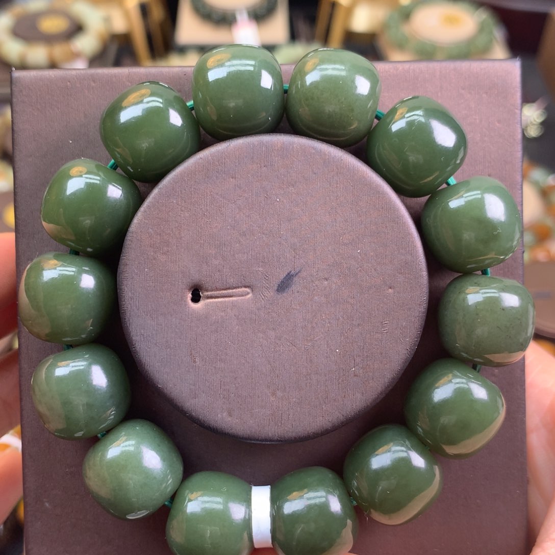 和田玉手链未镶嵌