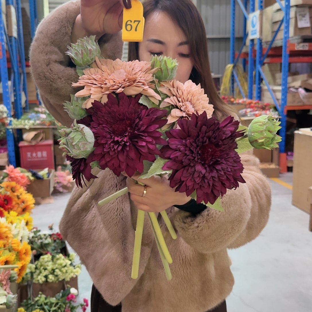 67号「闪购」仿真花，公主请下单