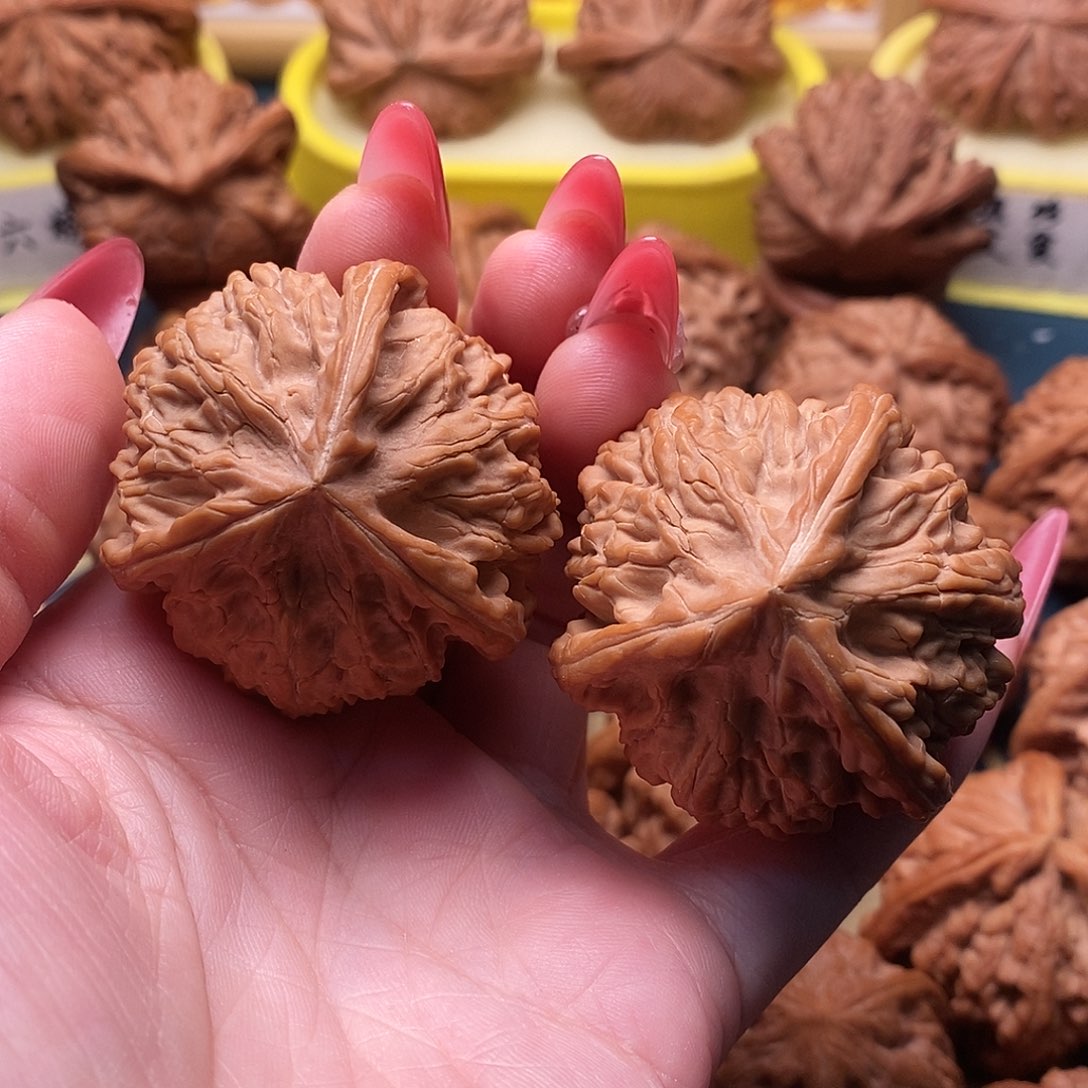 把件文玩核桃玉龙粗筋 全品 44