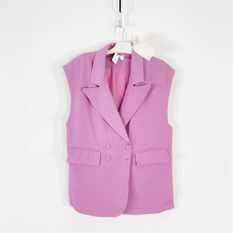 【77衣橱 】ED5589精品女装马夹【红人上新】