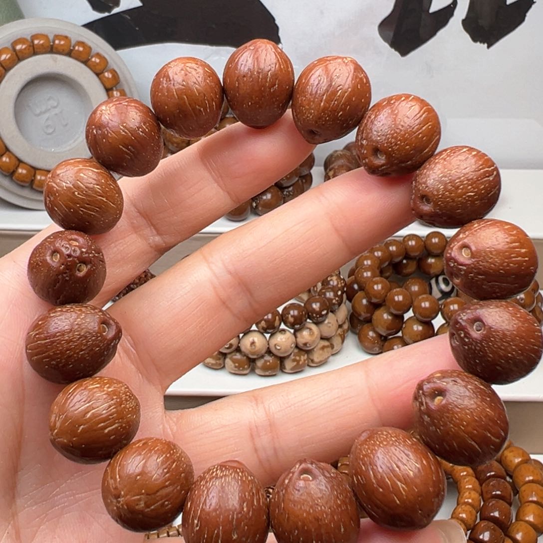 紫金鼠手串暗**袖14原皮手串