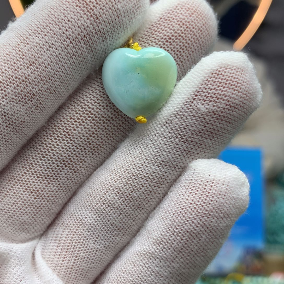 绿松石挂件未镶嵌