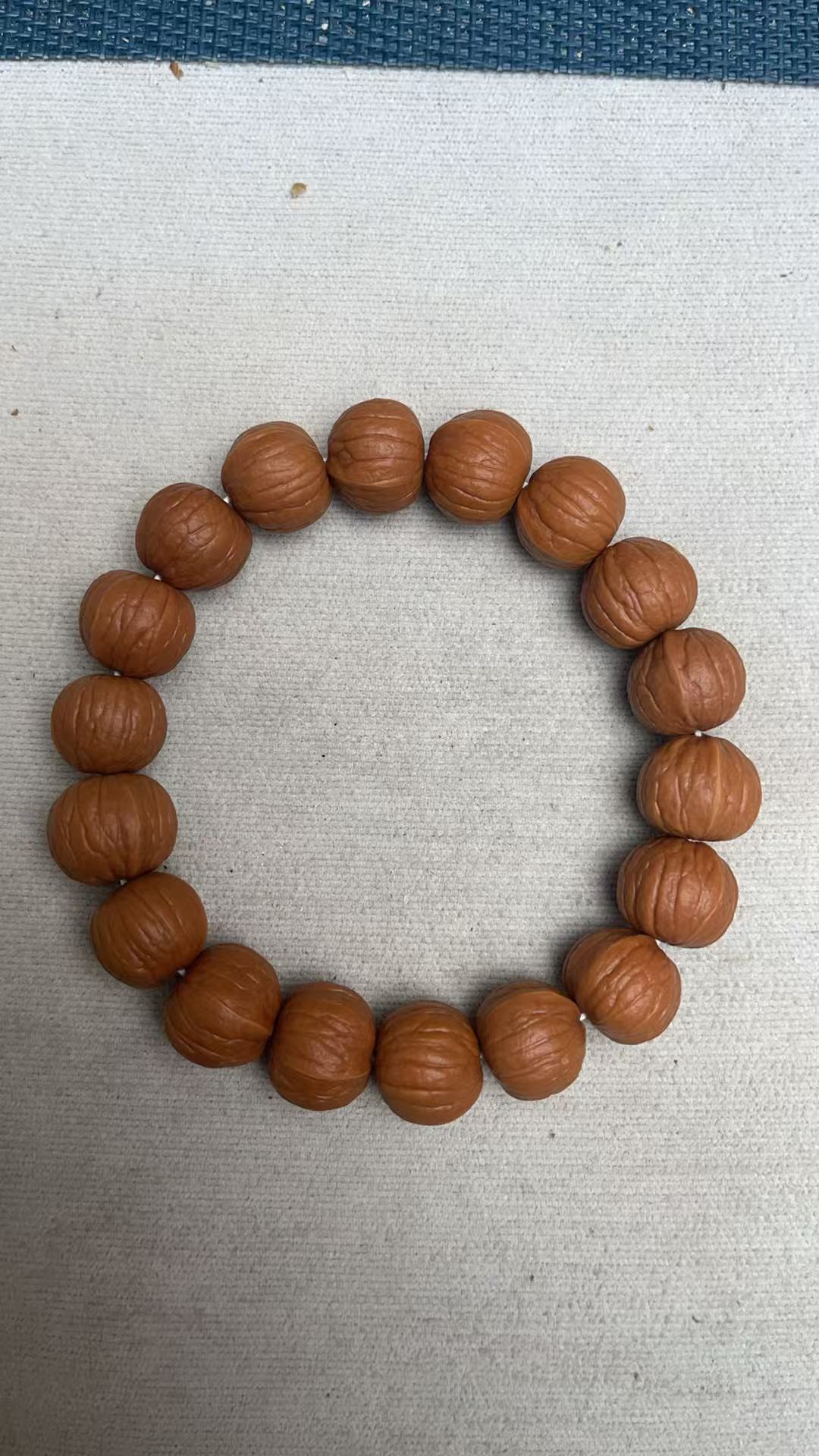 南瓜 猴头手串 单圈 