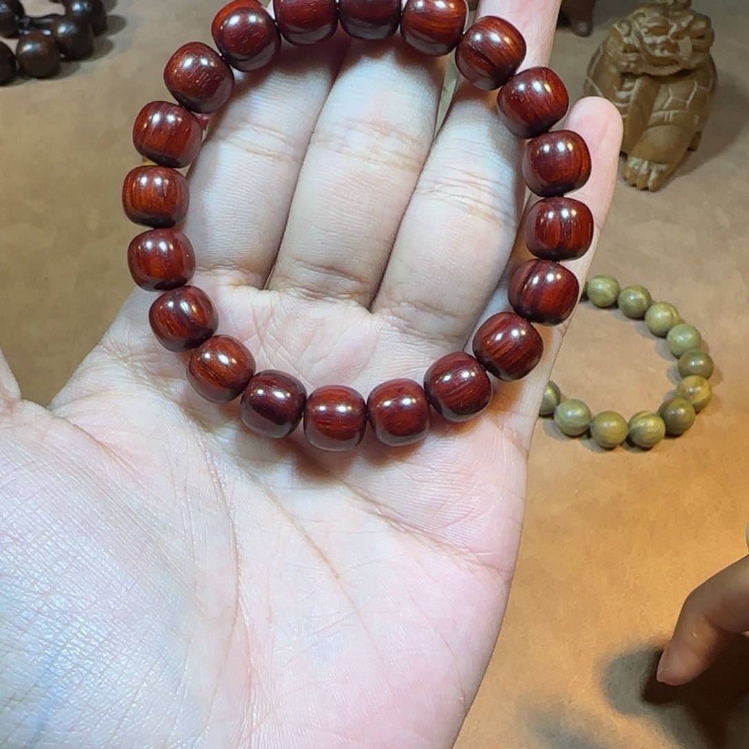 檀香紫檀（小叶紫檀）手串/手链10 11超精工