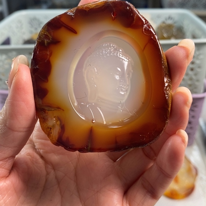 玛瑙/玉髓吊坠(不含链)未镶嵌