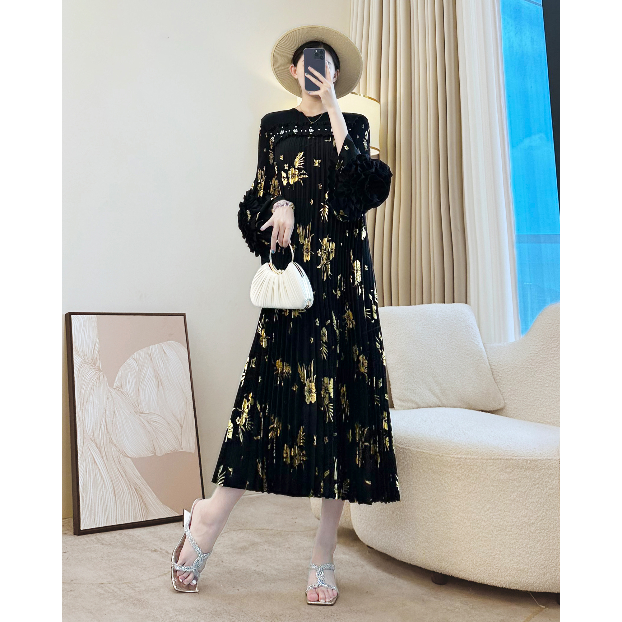 2025新款国风高端气质连衣裙女优雅气质时髦裙子