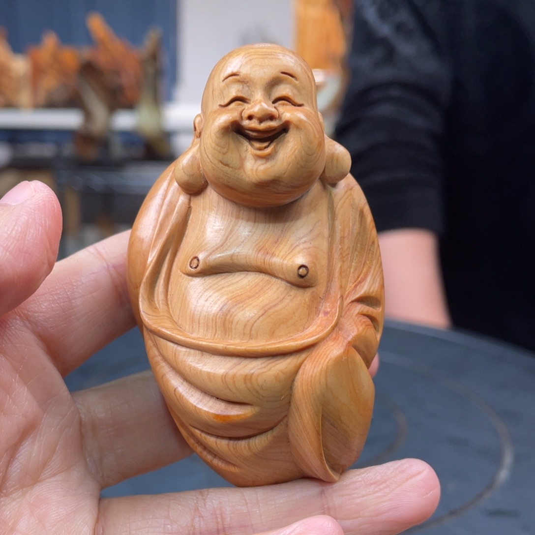 柏木（崖柏）手把件