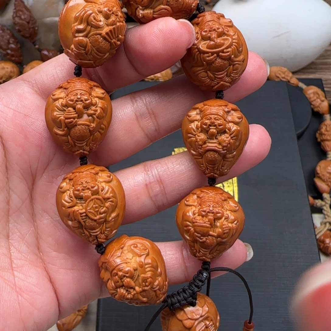 橄榄核手串橄榄手工制作工艺