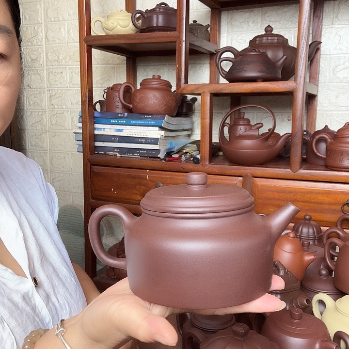 茶壶紫砂德钟500cc半手工