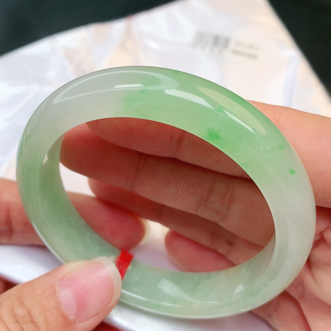 未镶嵌手镯翡翠翡翠A货手镯640号