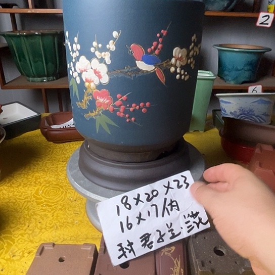 宜兴紫砂花盆福利